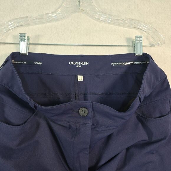 CALVIN KLEIN GOLF  Cody Capri Style Women's size 8 Dri Fit Navy Athleisure - Picture 5 of 11